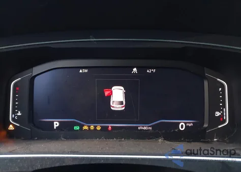 2019 Volkswagen Tiguan 2.0T Se/2.0T Sel/2.0T Sel R-Line/2.0T Sel R-Line Black из США, поврежденный, VIN 3VV2B7AX0KM092820